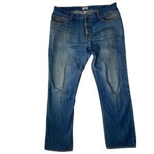 Gap 1969 Easy Authentic Jeans Mens‎ 38X34 Blue Denim Straight Leg